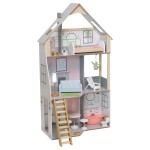 Casuta pentru papusi din lemn MDF Alina DollHouse de la KidKraft